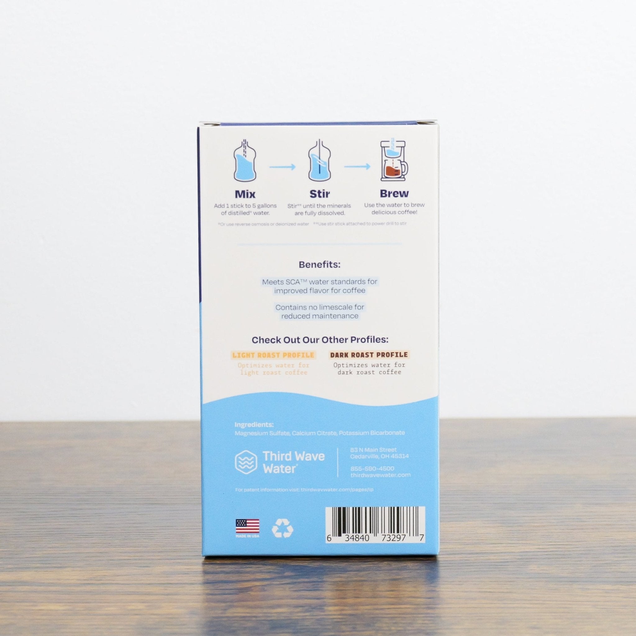 Medium Roast Profile - Third Wave Water #Container Size_5 gal Container (12ct)