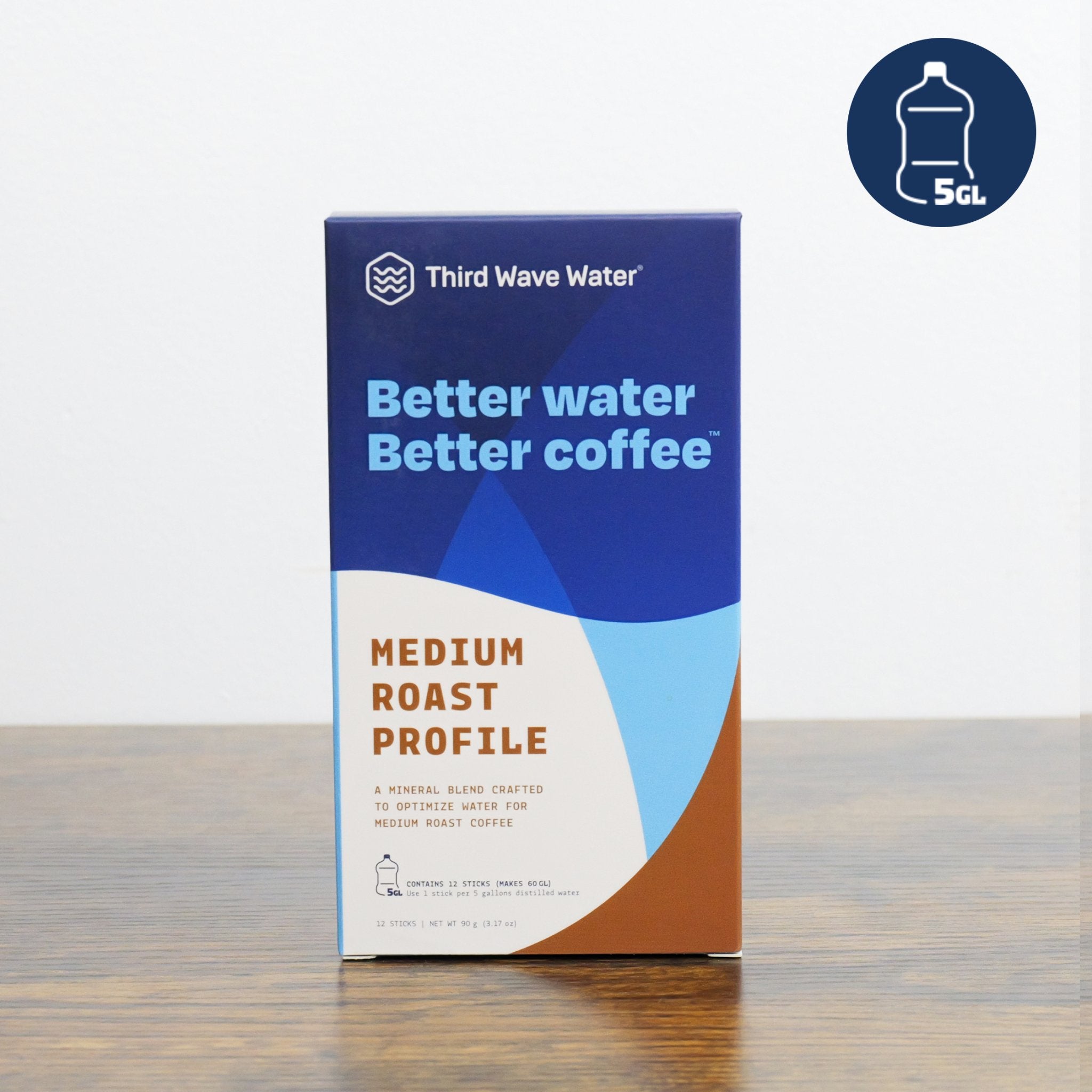Medium Roast Profile - Third Wave Water #Container Size_5 gal Container (12ct)