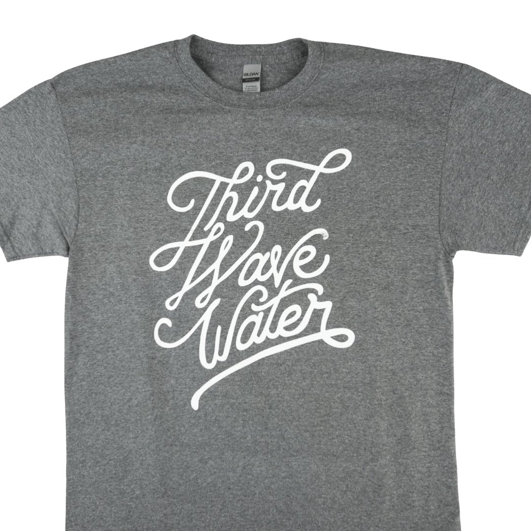 Third Wave Water Script T-Shirt - Third Wave Water