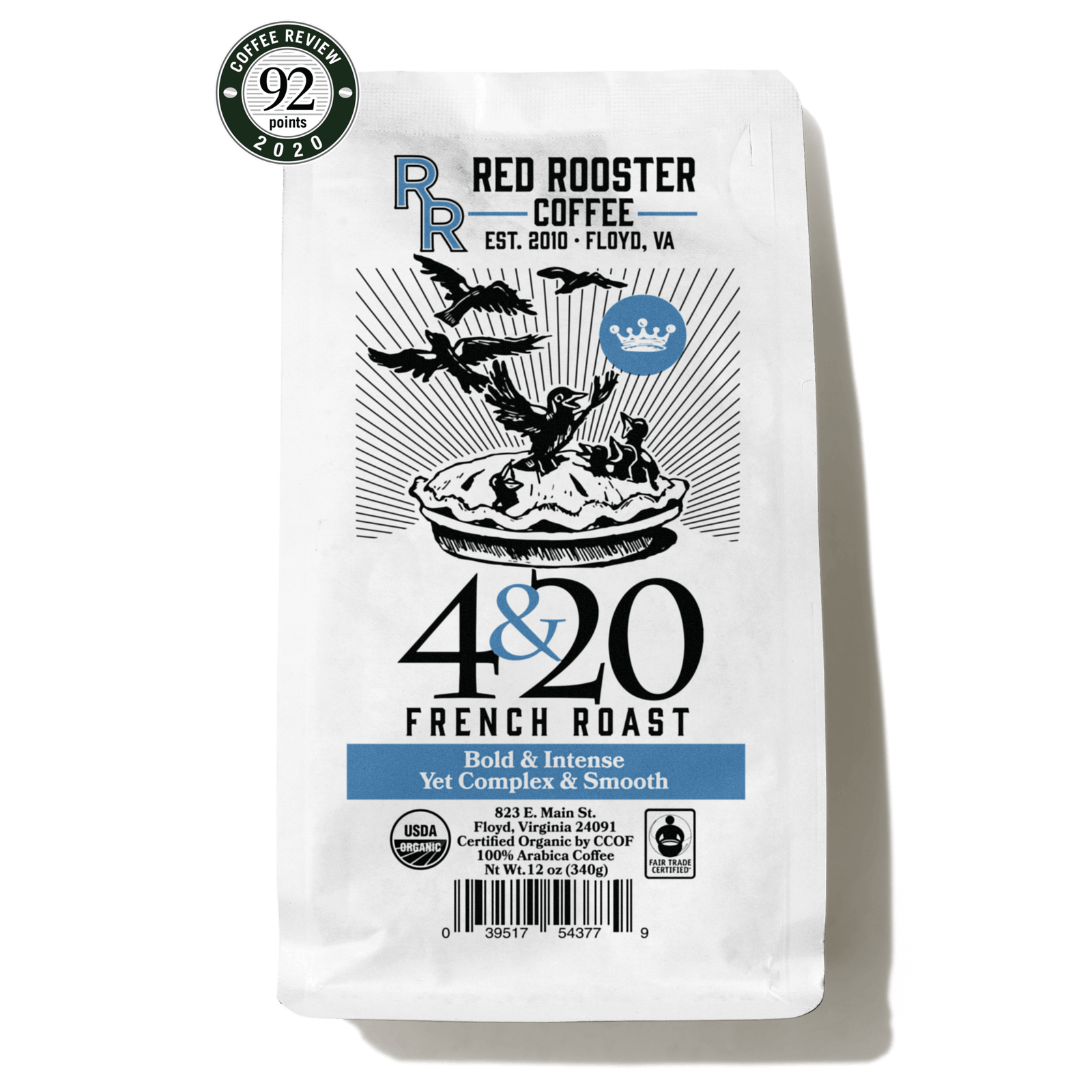 Organic 4&20 French Roast - Third Wave Water