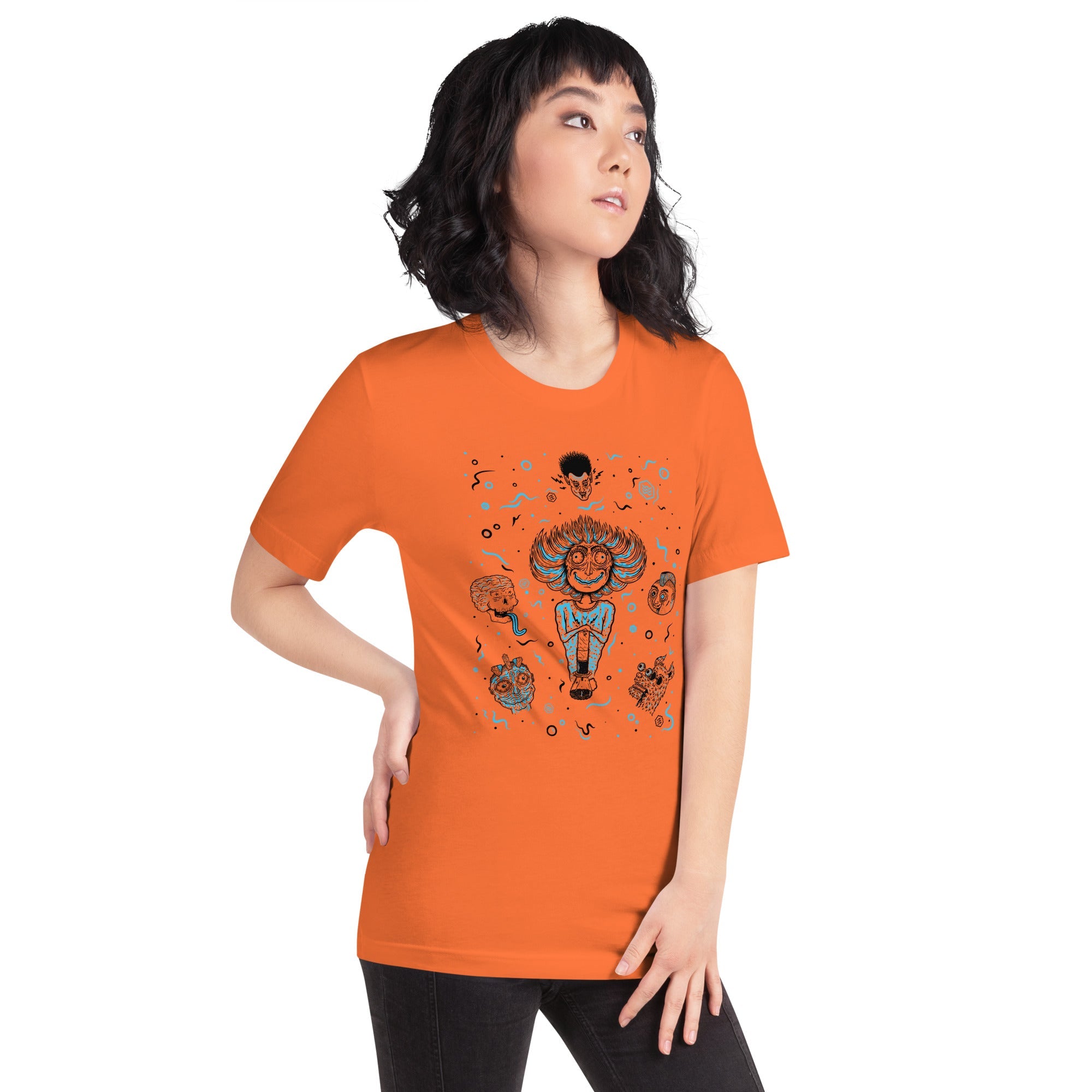 The Monster Shirt Series - Ep 1 - Third Wave Water #Color_Orange