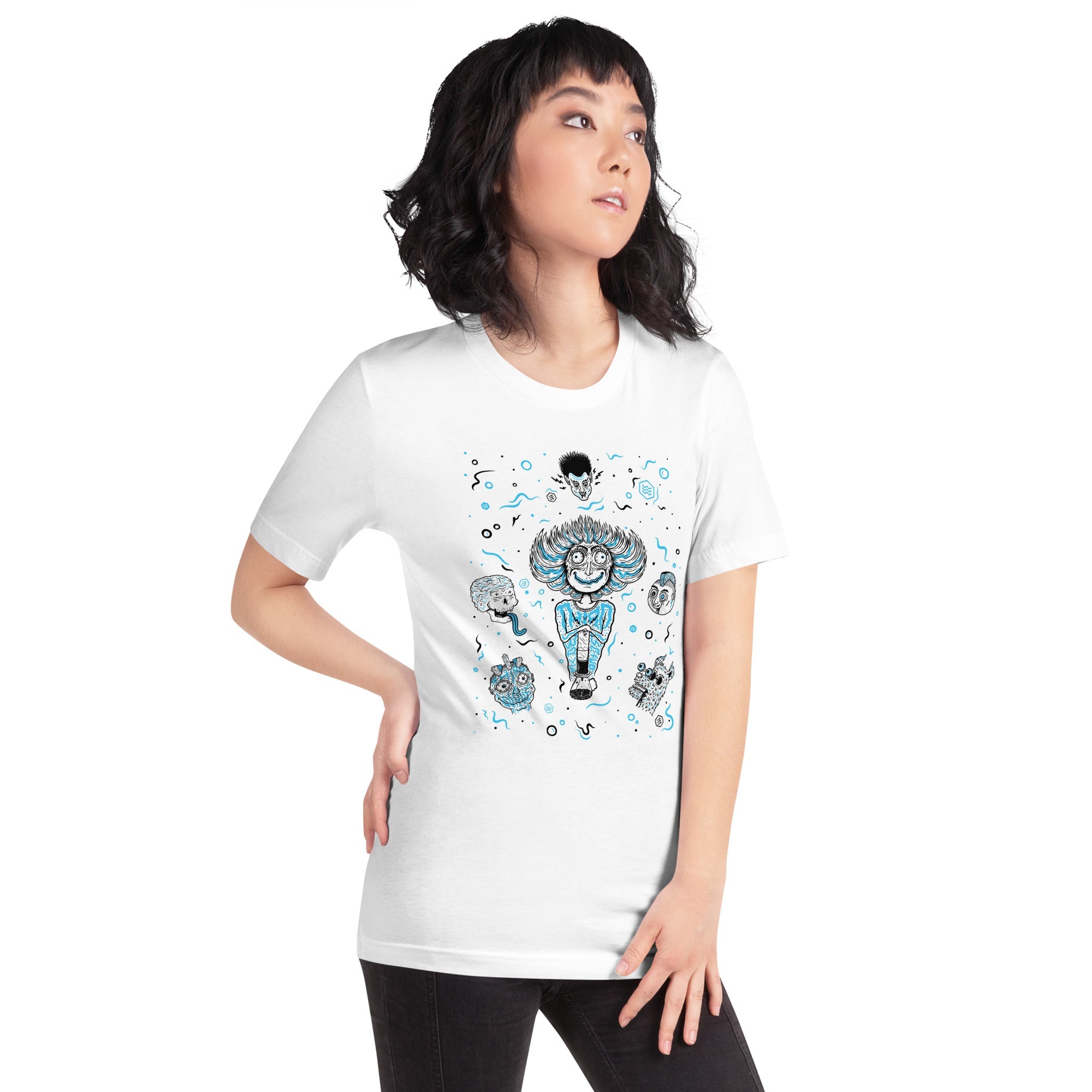 The Monster Shirt Series - Ep 1 - Third Wave Water #Color_White