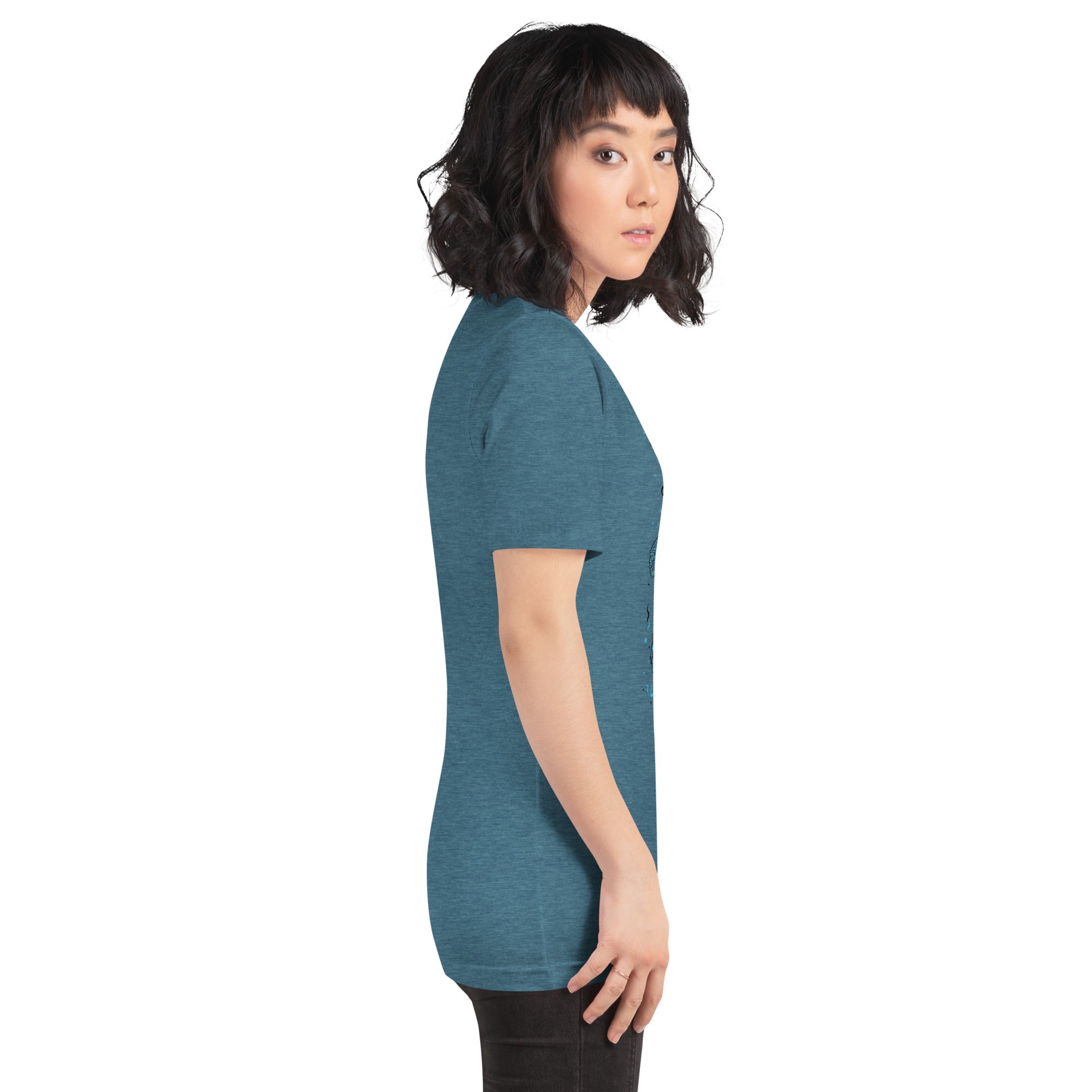 The Monster Shirt Series - Ep 1 - Third Wave Water #Color_Heather Deep Teal