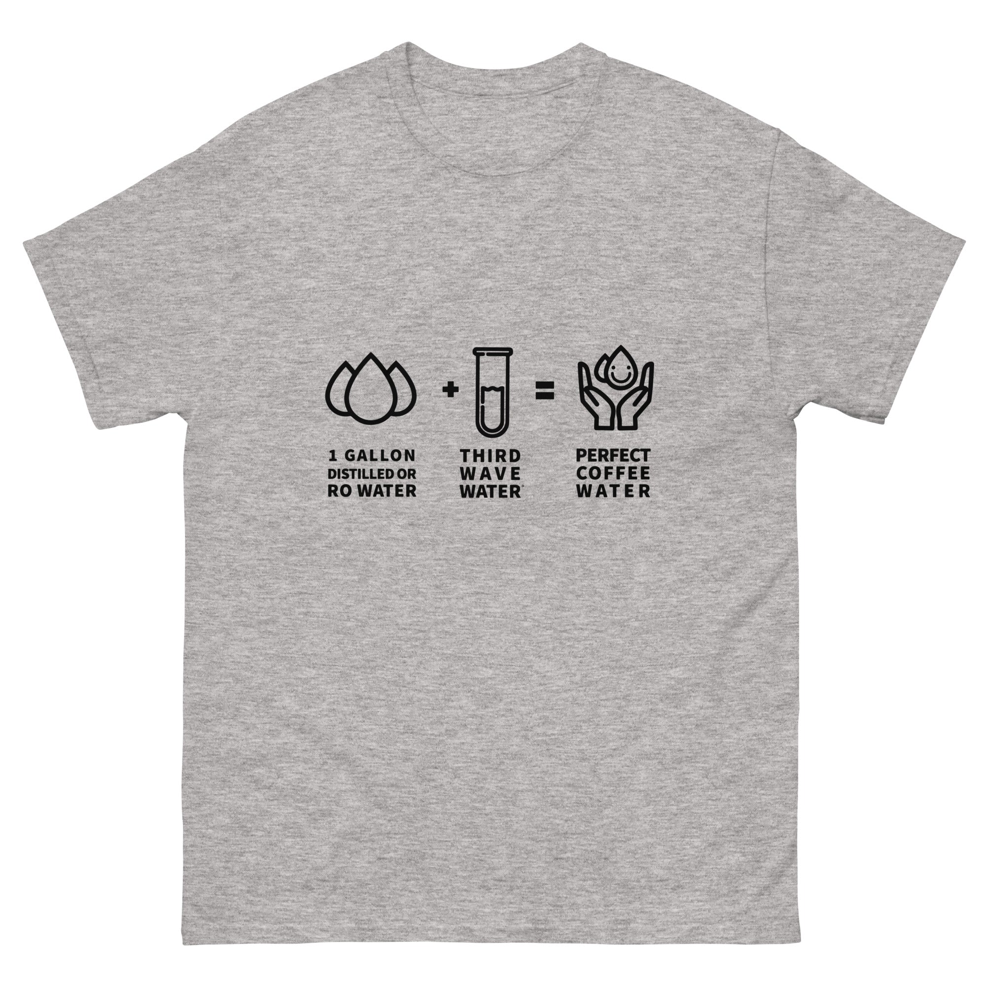 Third Wave Water Nostalgia T-Shirt - Third Wave Water #Color_Sport Grey