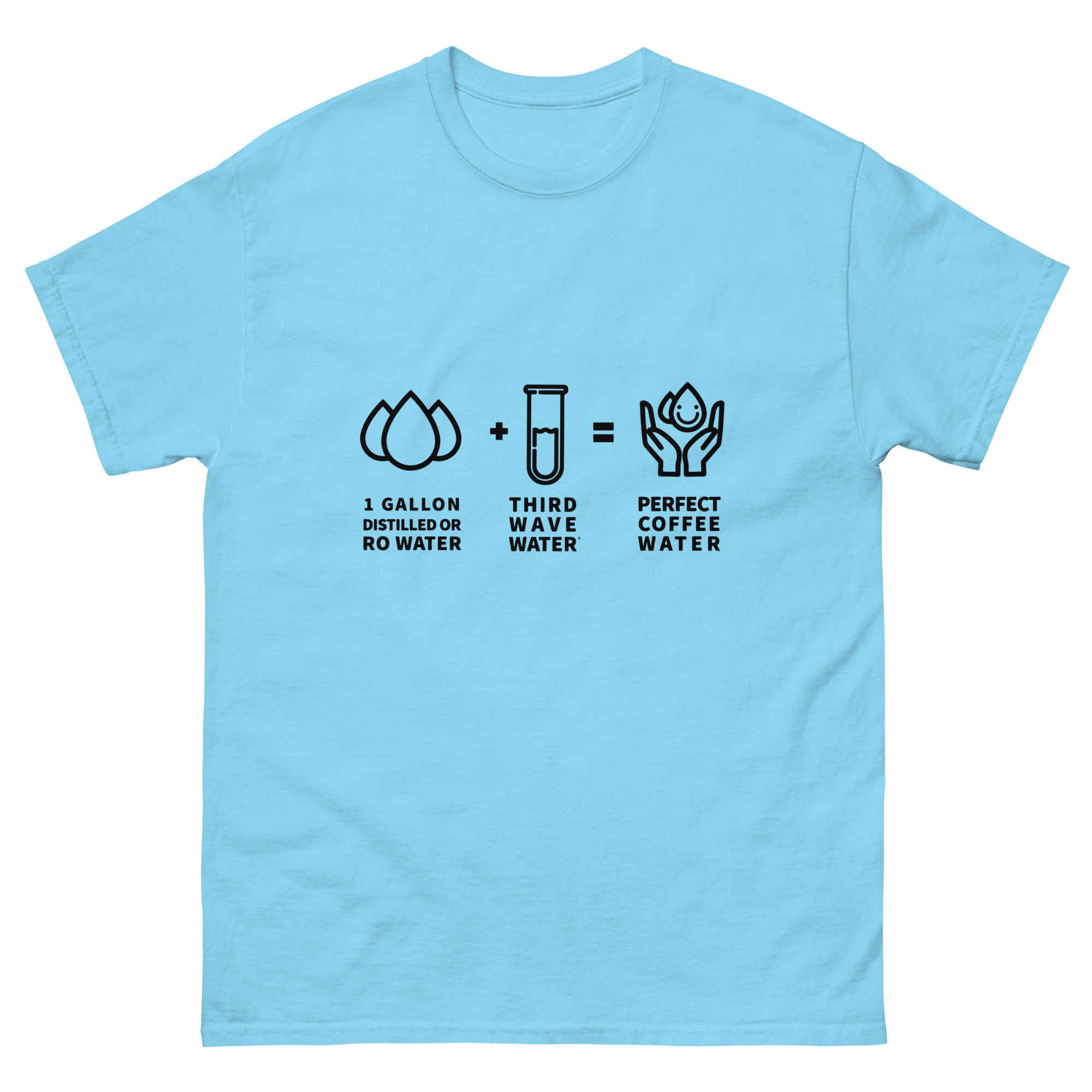 Third Wave Water Nostalgia T-Shirt - Third Wave Water #Color_Sky