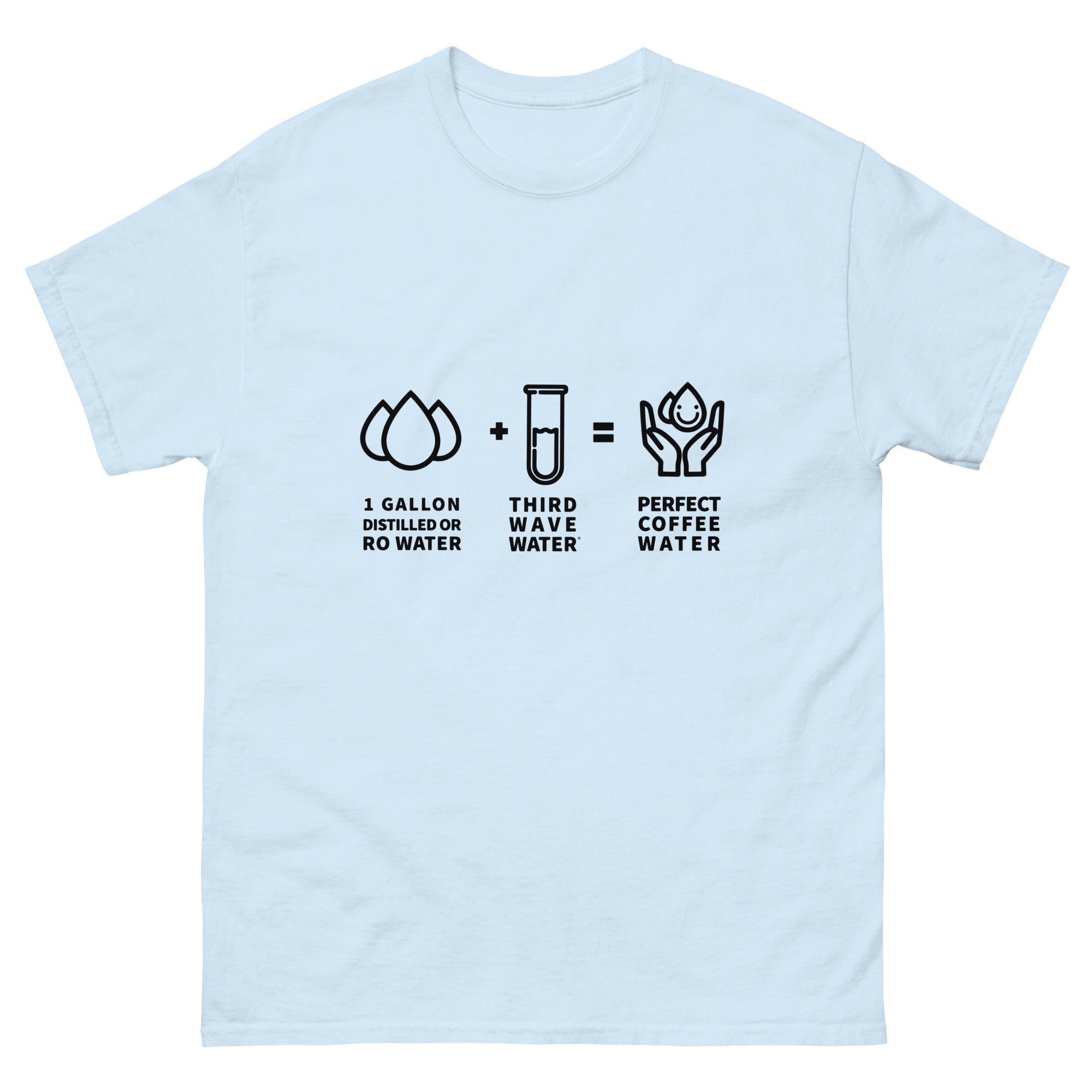 Third Wave Water Nostalgia T-Shirt - Third Wave Water #Color_Light Blue