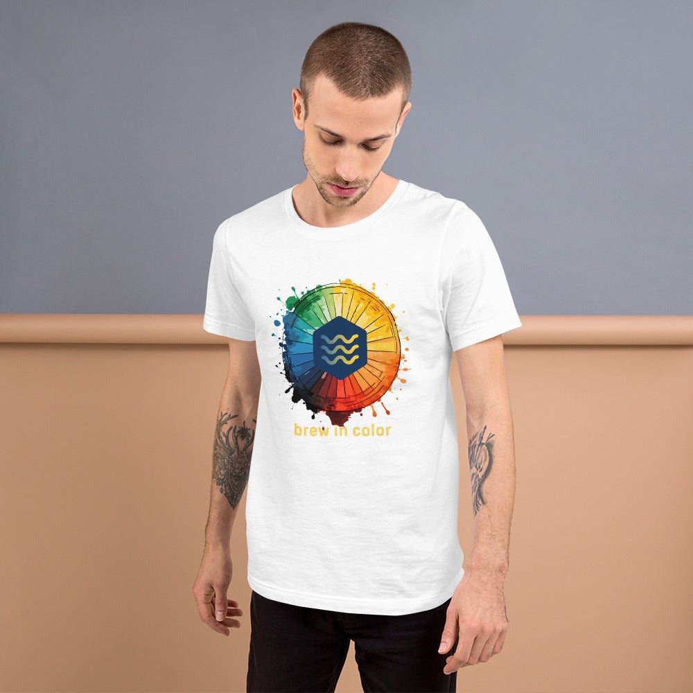 brew in color T-shirt - Third Wave Water #Color_White