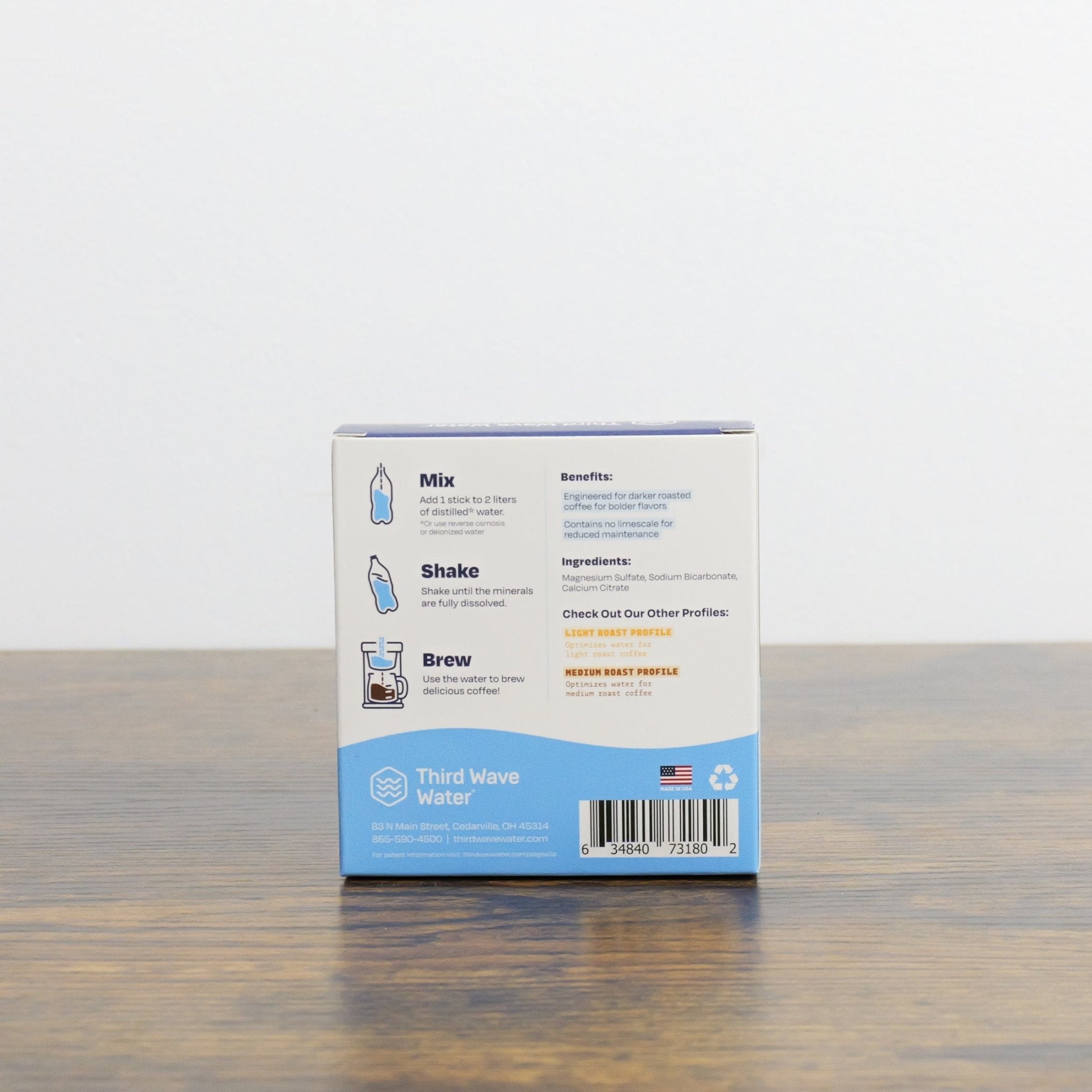 Dark Roast Profile - Low Acid - Third Wave Water #Container Size_2 Liter (20ct)