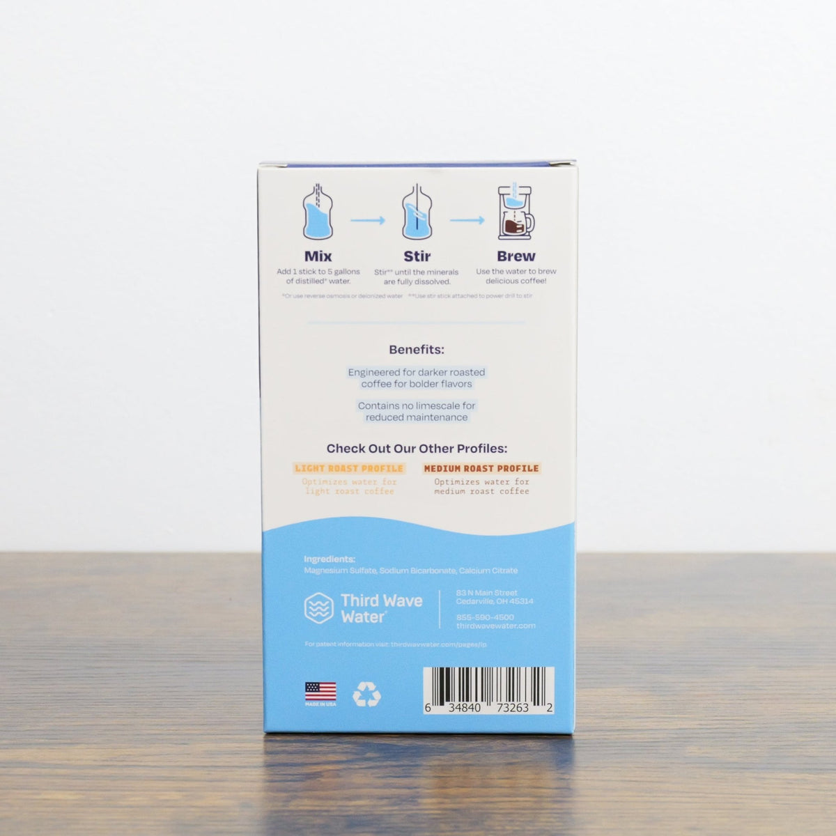 Dark Roast Profile - Low Acid - Third Wave Water