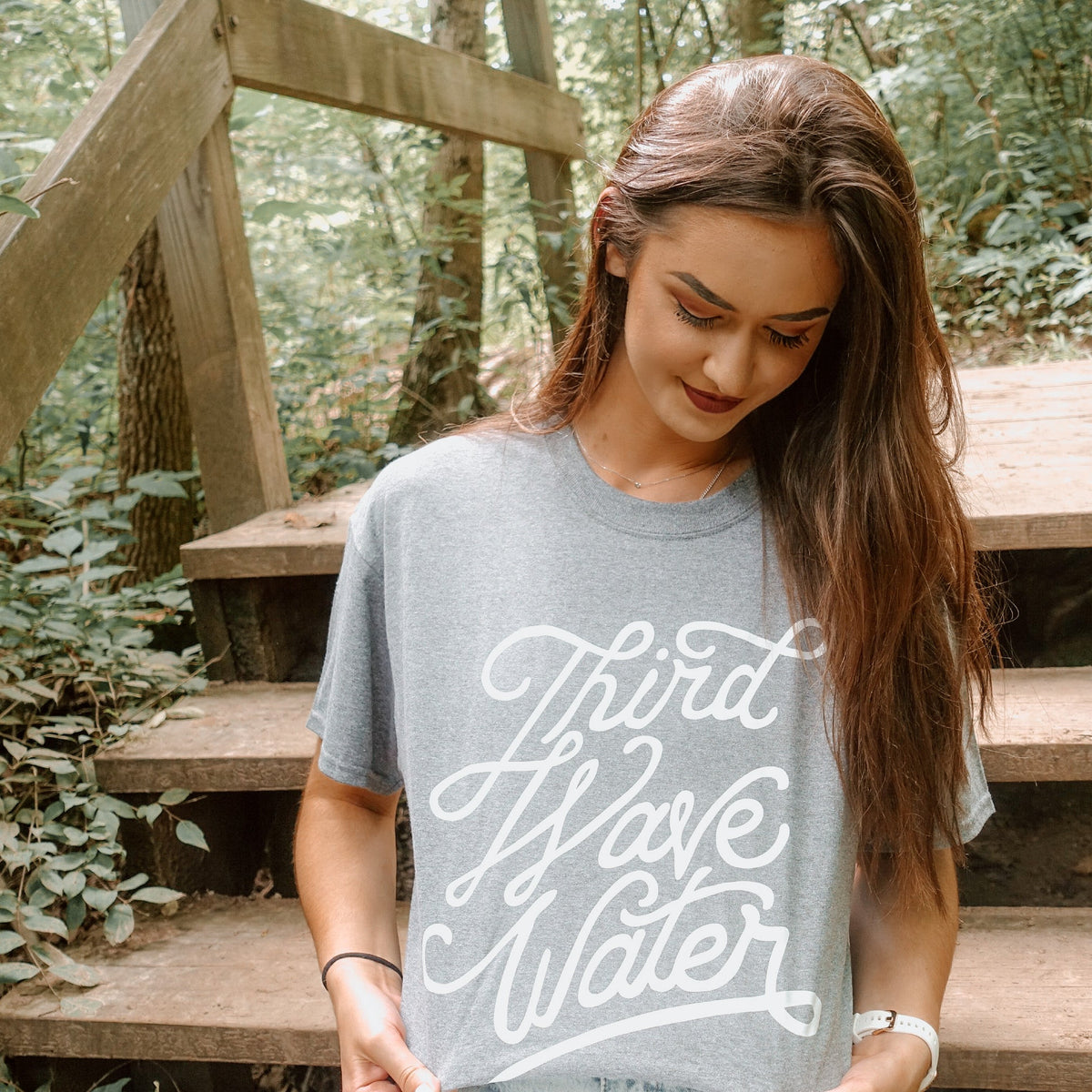 Third Wave Water Script T-Shirt - Third Wave Water